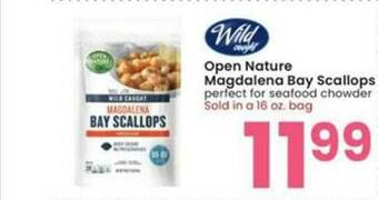 Albertsons Open Nature Magdalena Bay Scallops offer