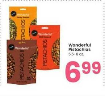 Albertsons Wonderful Pistachios offer
