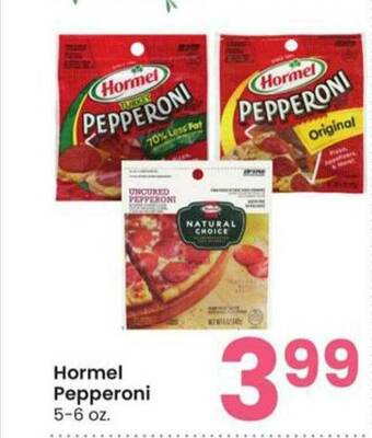 Albertsons Hormel Pepperoni offer