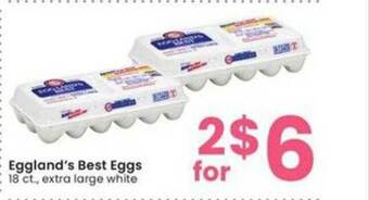 Albertsons Eggland's Best Eggs offer