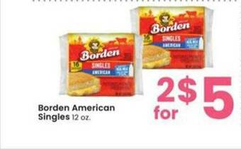 Albertsons Borden American Singles offer