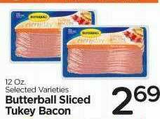 Butterball Sliced Turkey Bacon