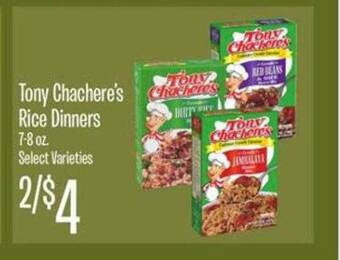Jewel-Osco Tony Chacheres Rice Dinners offer