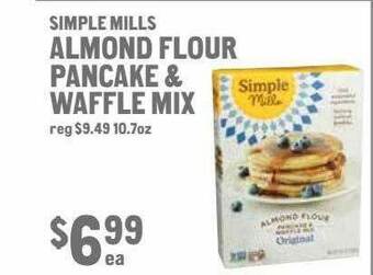 New Seasons Market Simple Mills Almond Flour Pancake & Waffle Mix offer