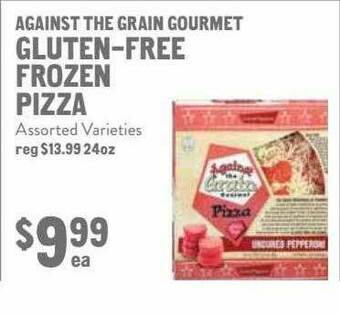 New Seasons Market Against The Grain Gourmet Gluten-free Frozen Pizza offer