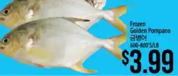 Hmart Frozen Golden Pompano offer