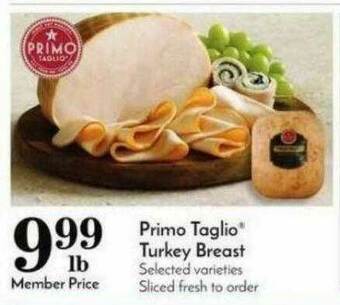 Pavilions Primo Taglio Turkey Breast offer