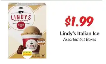 Lindy's Italian Ice