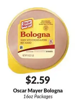 Woodman's Oscar Mayer Bologna offer