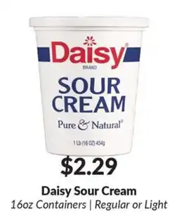 Woodman's Daisy sour cream offer