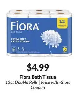 Woodman's Fiора Bath Tissue offer