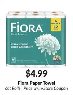 Woodman's Fiора Paper Towel offer