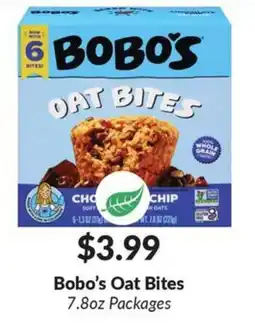 Woodman's Bobo's Oat Bites offer
