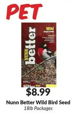 Woodman's Nunn Better Wild Bird Seed offer