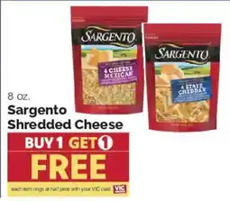 Harris Teeter Sargento Shredded Cheese offer