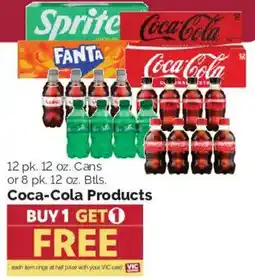 Harris Teeter Coca-Cola Products offer