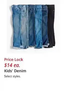 JC Penney Kids' Denim offer