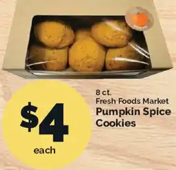 Harris Teeter Fresh Foods Market Pumpkin Spice Cookies offer