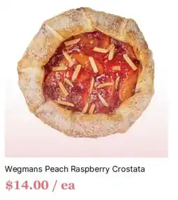 Wegmans Wegmans Peach Raspberry Crostata offer