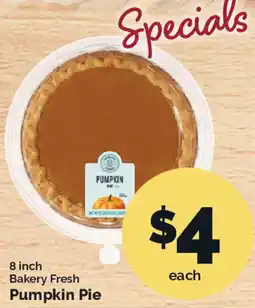 Harris Teeter Bakery Fresh Pumpkin Pie offer