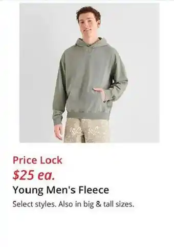JC Penney Young Men's Fleece offer
