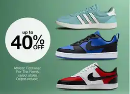 JC Penney Athletic Footwear For The Family offer