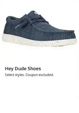 JC Penney Hey Dude Shoes offer