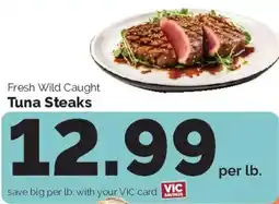 Harris Teeter Fresh Wild Caught Tuna Steaks offer