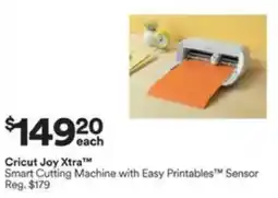 Michaels Cricut Joy Xtra Smart Cutting Machine with Easy Printables Sensor offer