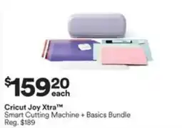 Michaels Cricut Joy Xtra Smart Cutting Machine + Basics Bundle offer