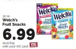 Harris Teeter Welch's Fruit Snacks offer