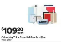 Michaels Cricut Joy 2 + Essential Bundle - Blue offer