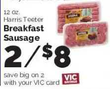 Harris Teeter Harris Teeter breakfast sausage offer