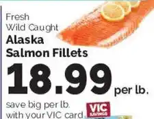 Harris Teeter Alaska Salmon Fillets offer