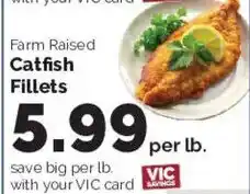 Harris Teeter Farm Raised Catfish Fillets offer