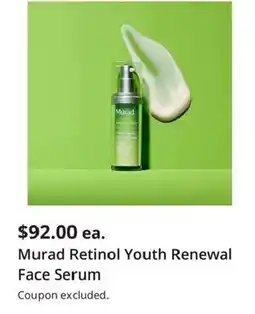 JC Penney Murad retinol youth renewal face serum offer