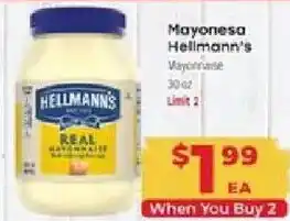Hellmann's mayonnaise