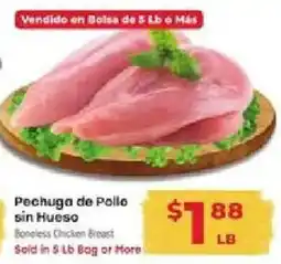 Supermercado El Rancho Boneless Chicken Breast offer