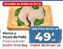 Supermercado El Rancho Chicken Leg Quarters offer