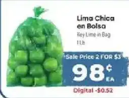 Supermercado El Rancho Lime Chica en Bolsa offer