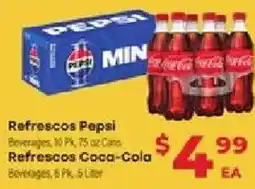 Supermercado El Rancho Pepsi Refreshments offer