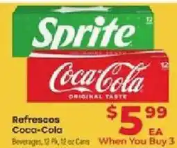 Supermercado El Rancho Coca-Cola Refreshos offer