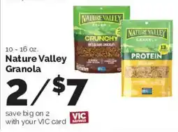 Harris Teeter Nature Valley Granola offer