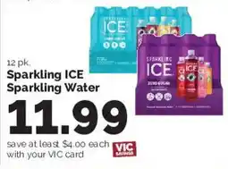 Harris Teeter Sparkling ICE Sparkling Water offer
