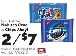 Harris Teeter Nabisco Oreo or Chips Ahoy! offer