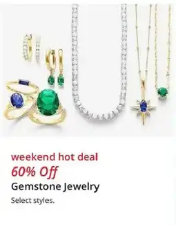 JC Penney Gemstone Jewelry offer
