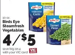 Harris Teeter Birds Eye Steamfresh Vegetables offer