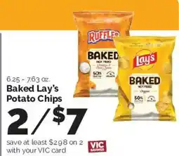 Harris Teeter Baked Lay's Potato Chips offer