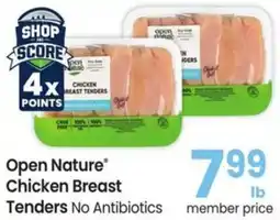 Albertsons Open Nature Chicken Breast Tenders offer