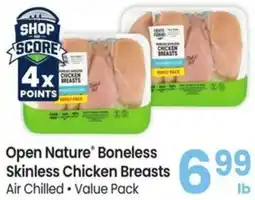 Albertsons Open Nature Boneless Skinless Chicken Breasts offer
